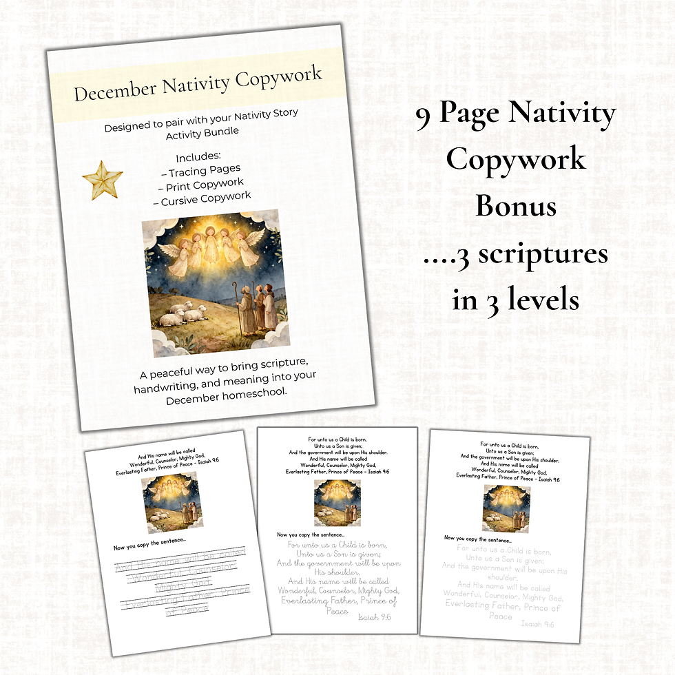 Thumbnail: Nativity Story Activity Bundle - Freebie Special