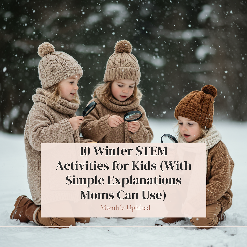 10 Winter STEM Activities for Kids