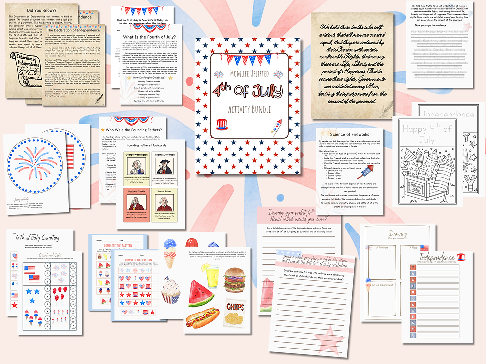 Thumbnail: 4th of July Activity Bundle