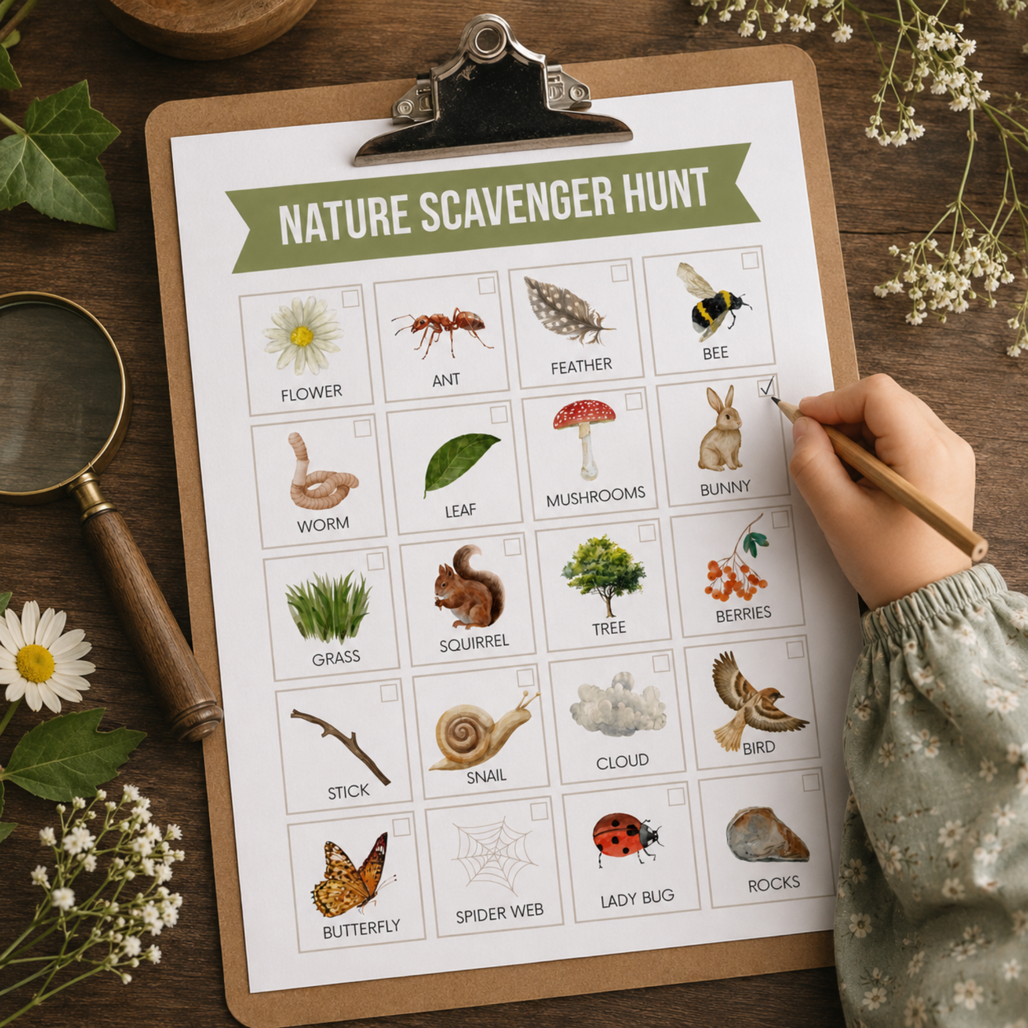 3 Scavenger Hunts FREE PRINTABLES