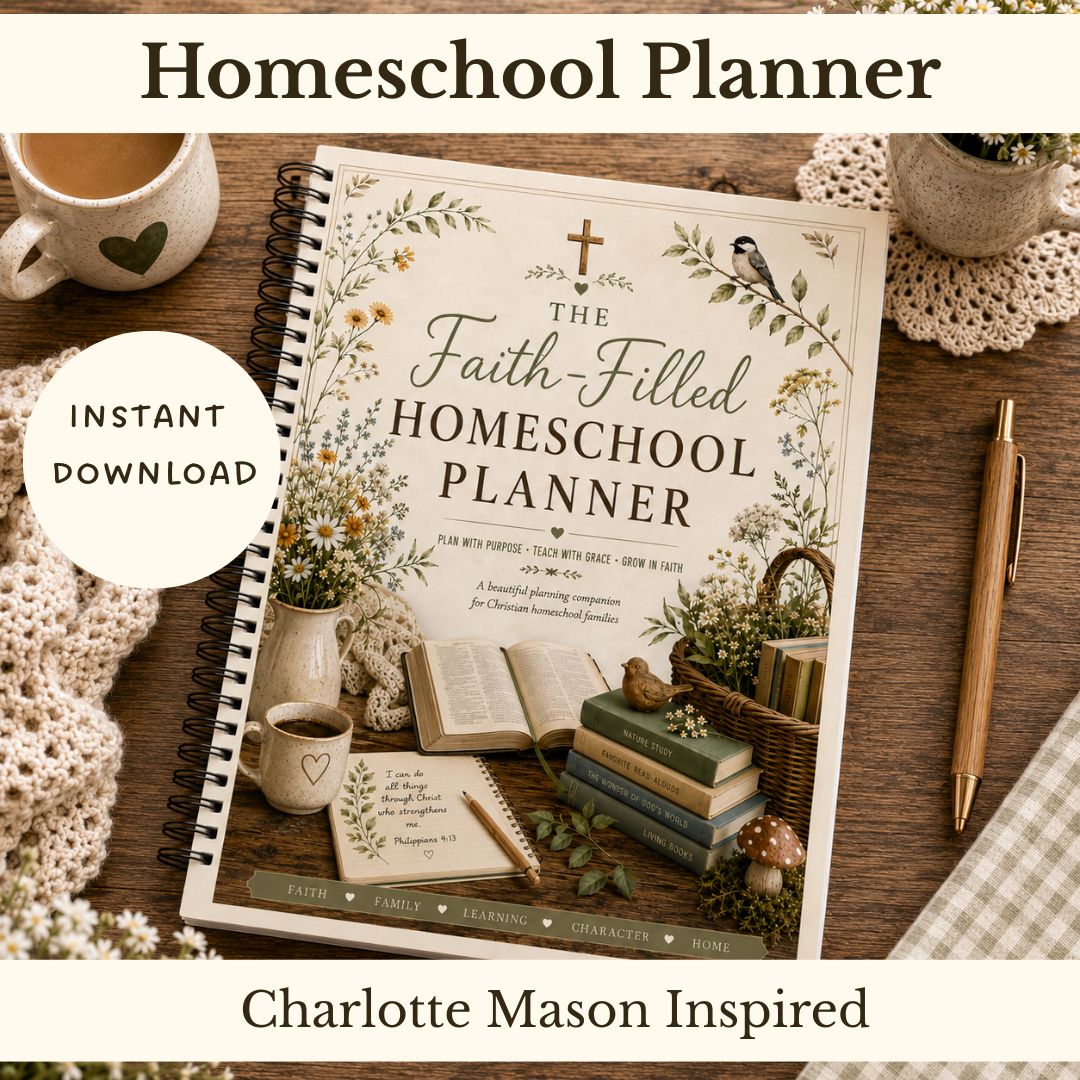 Christian homeschool Planner