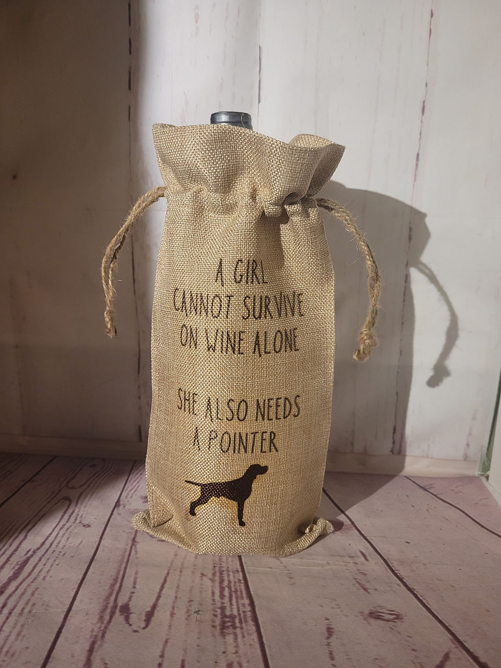 Thumbnail: Hessian Wine Bag