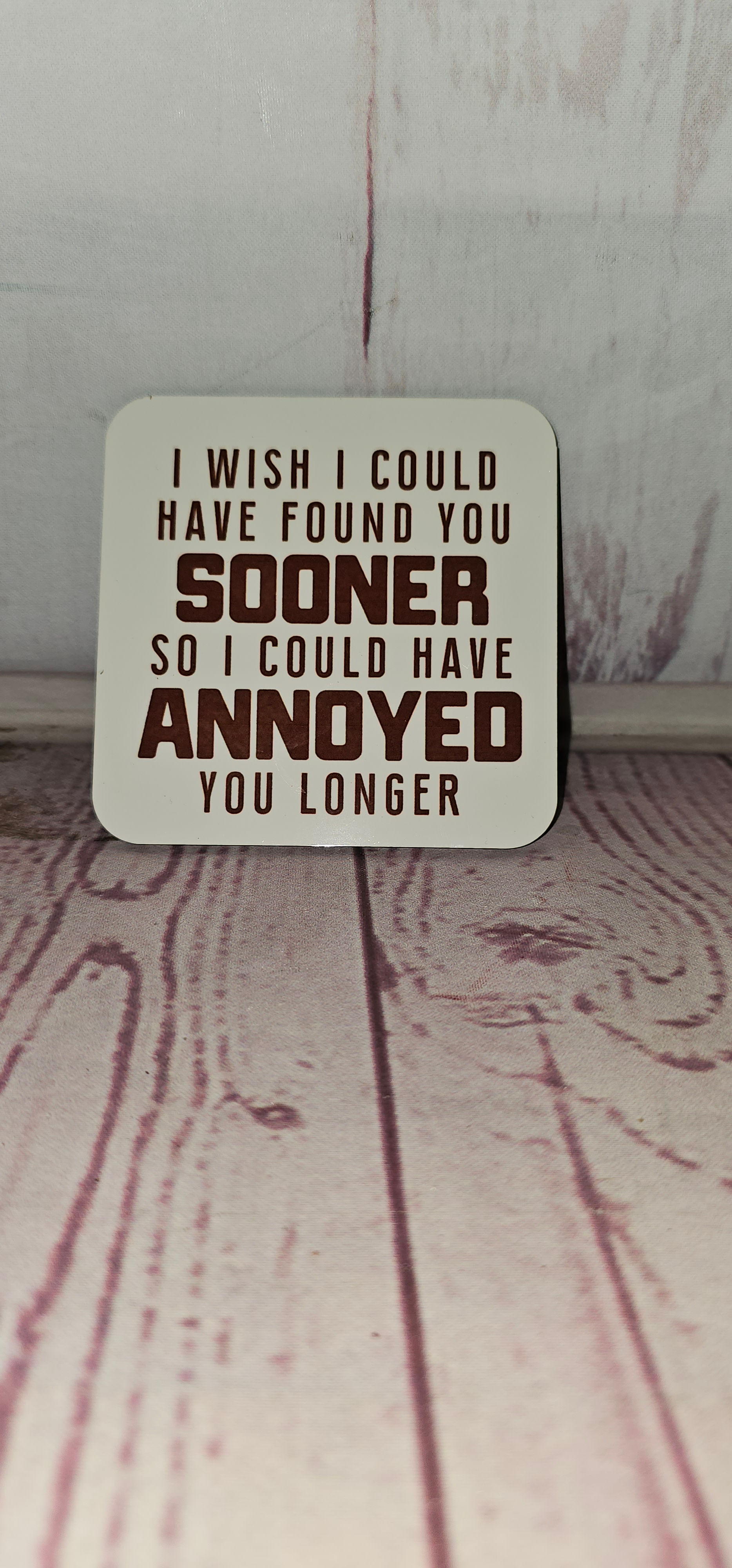 I wish I could Coaster