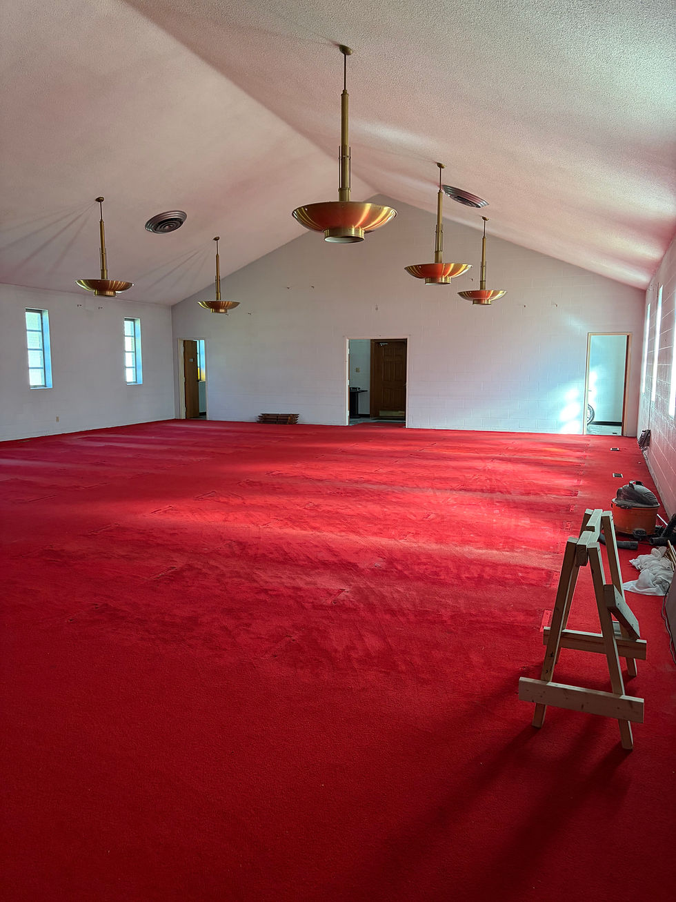 Bathrooms and Chapel Done!