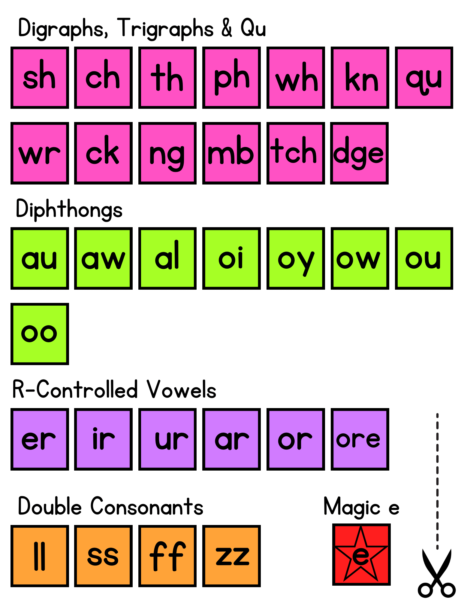 Word Builder Folder PDF