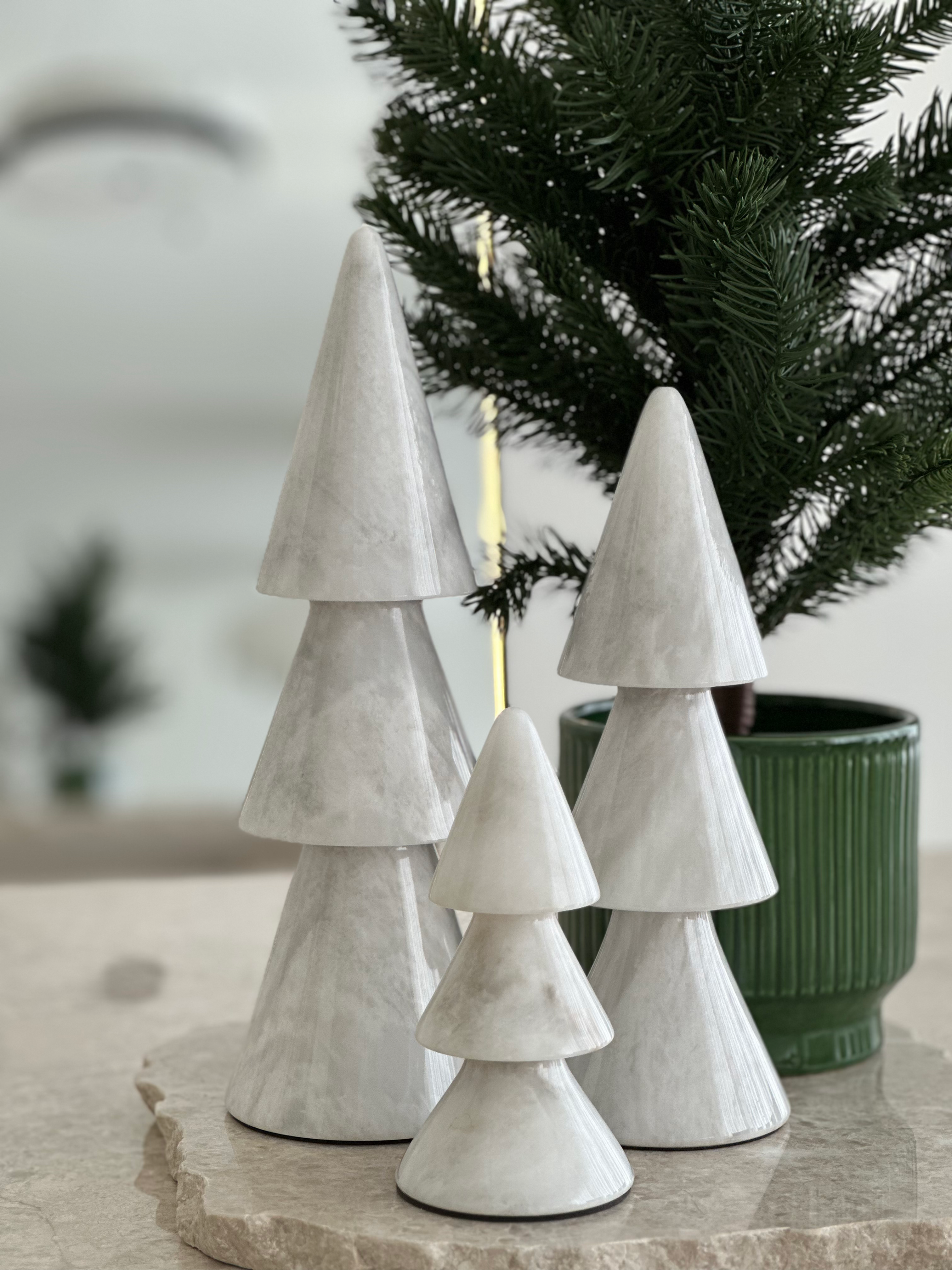 Snow White Christmas Tree Set