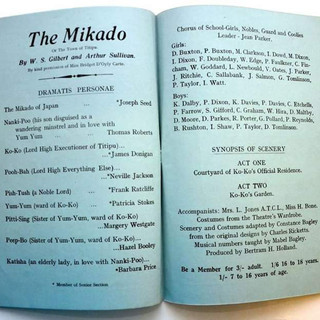 The Mikado, 1957, Stretford