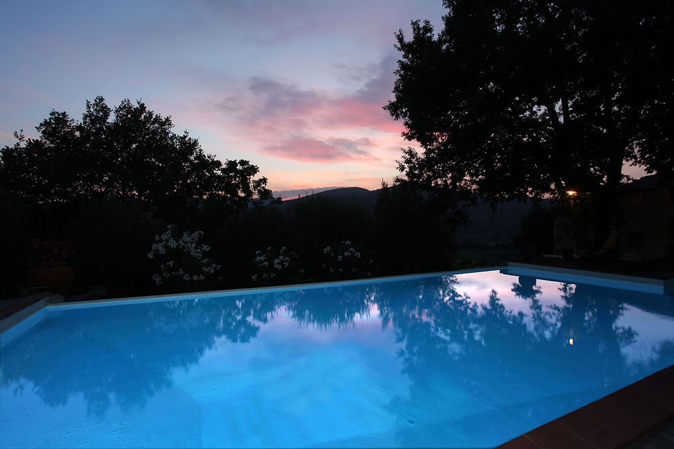 View from Pool at Villa San Martino