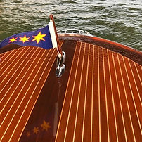 Runabout de collection vintage de luxe