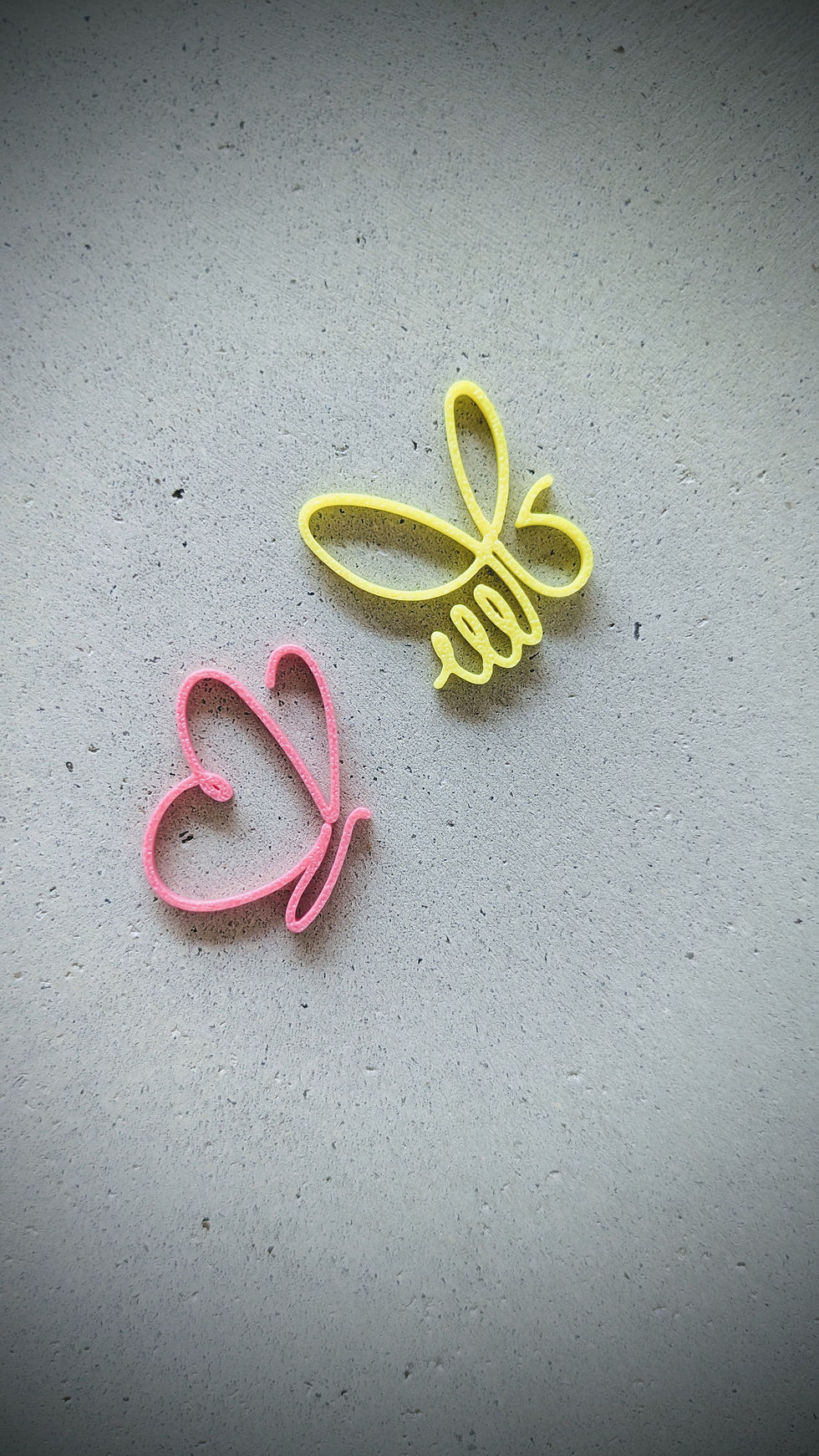 Motiv Schmetterling und Biene