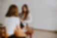 two women talking