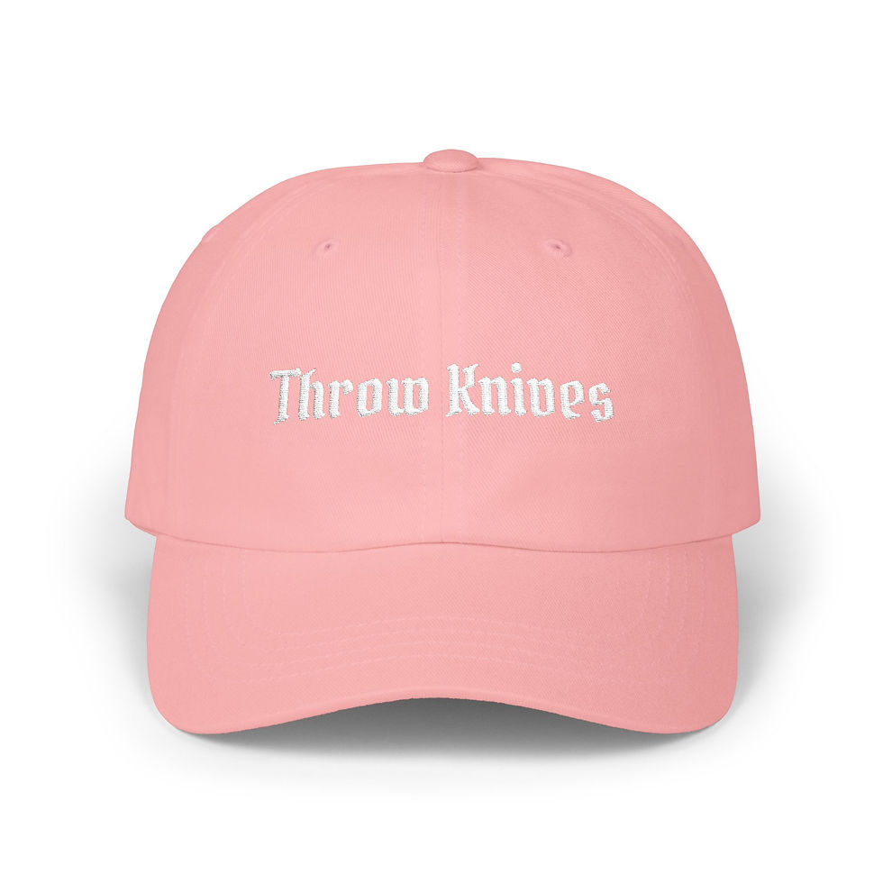 Thumbnail:  "Throw Knives" Classic Cap