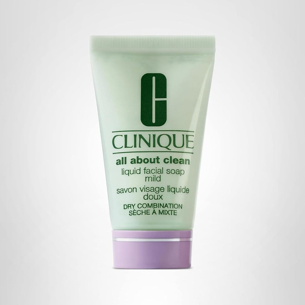 Clinique facial cleanser for girl post-gym care