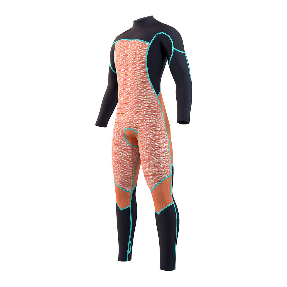 Thumbnail: Majestic Fullsuit 3/2mm Fzip Wetsuit - Black
