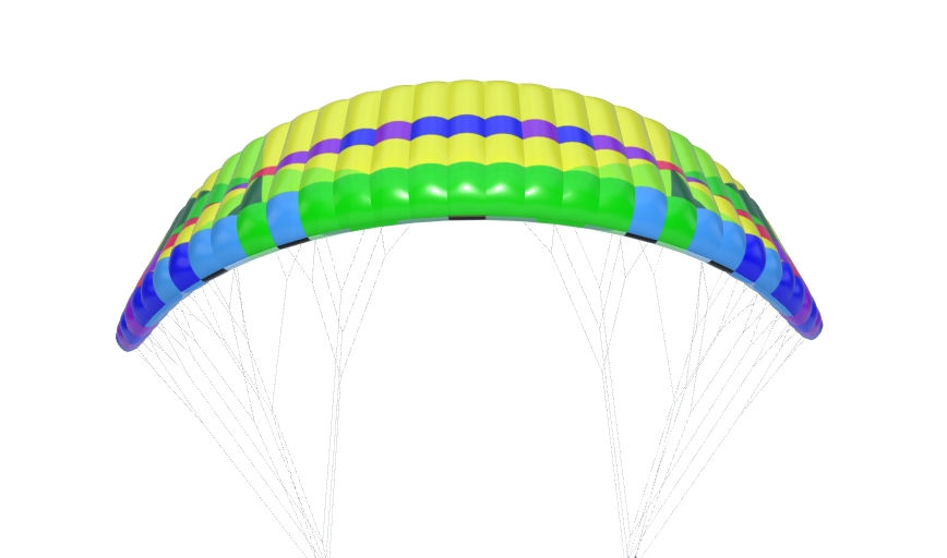 Thumbnail: Airwave KOALA FOIL Closed Cell Kite & Bar Kitesurf - Snowkite - Landkite