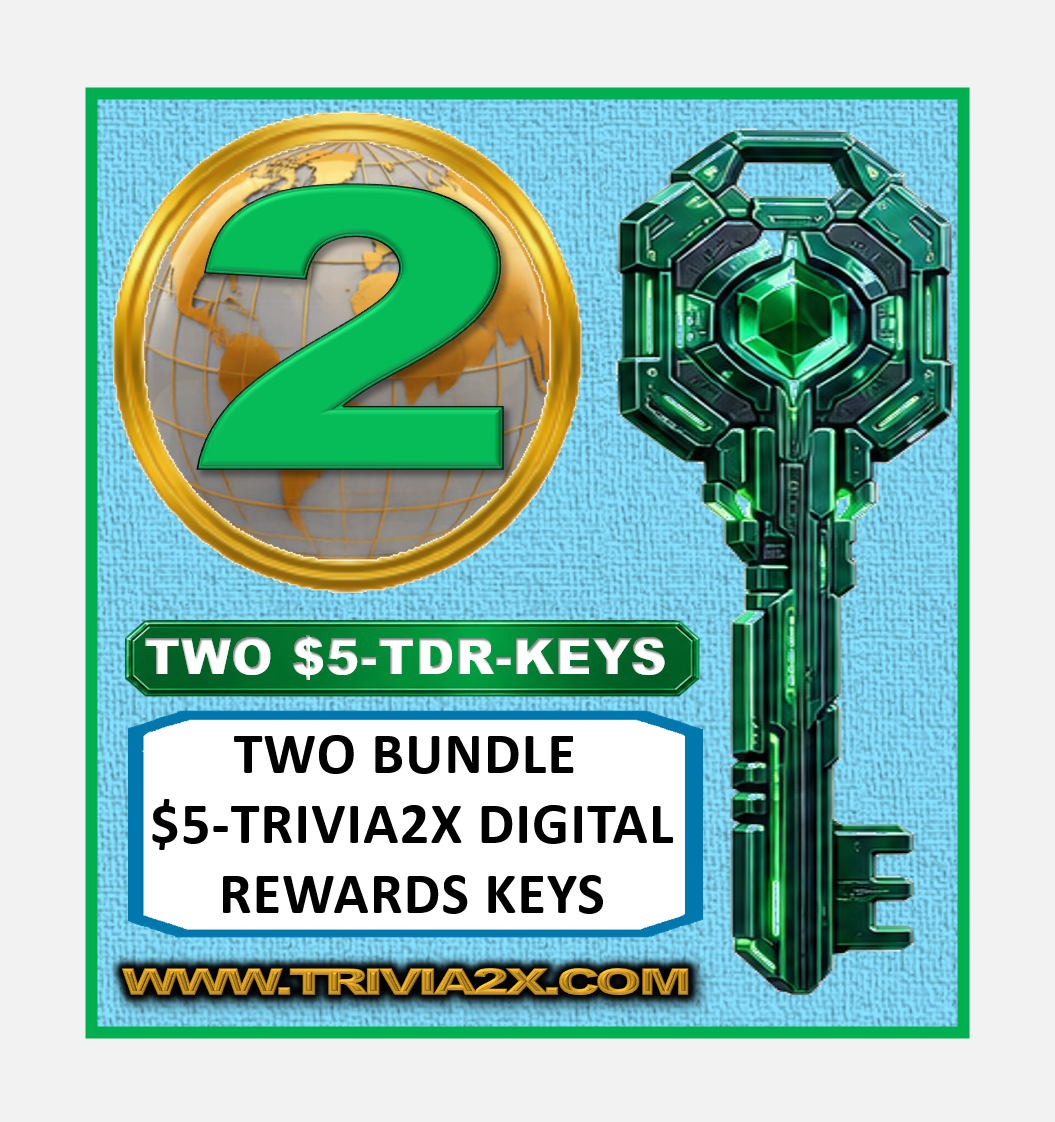 TWO $5-TDR-KEYS BUNDLE