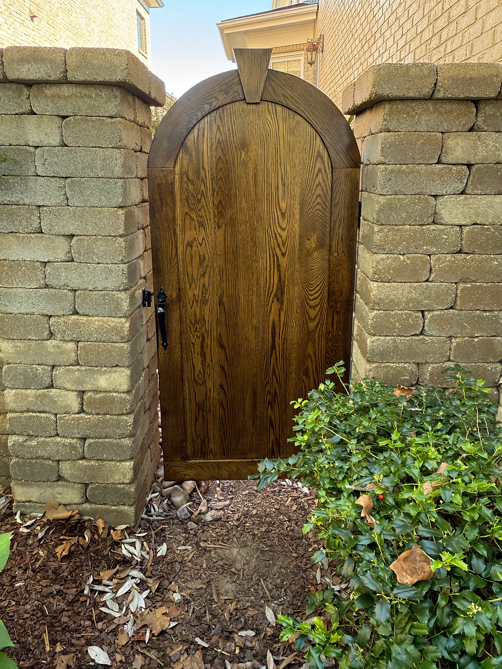 Thumbnail: Custom Courtyard Gate