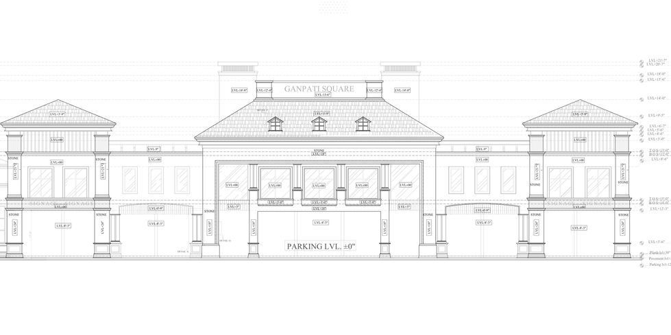 Block-A Elevation Detail