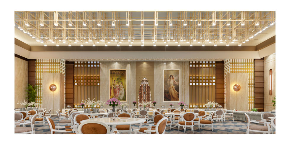 Banquet Interior Render View