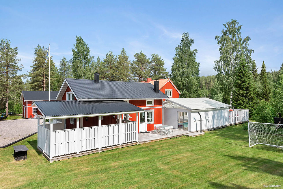 Haus Björnen, Rückseite