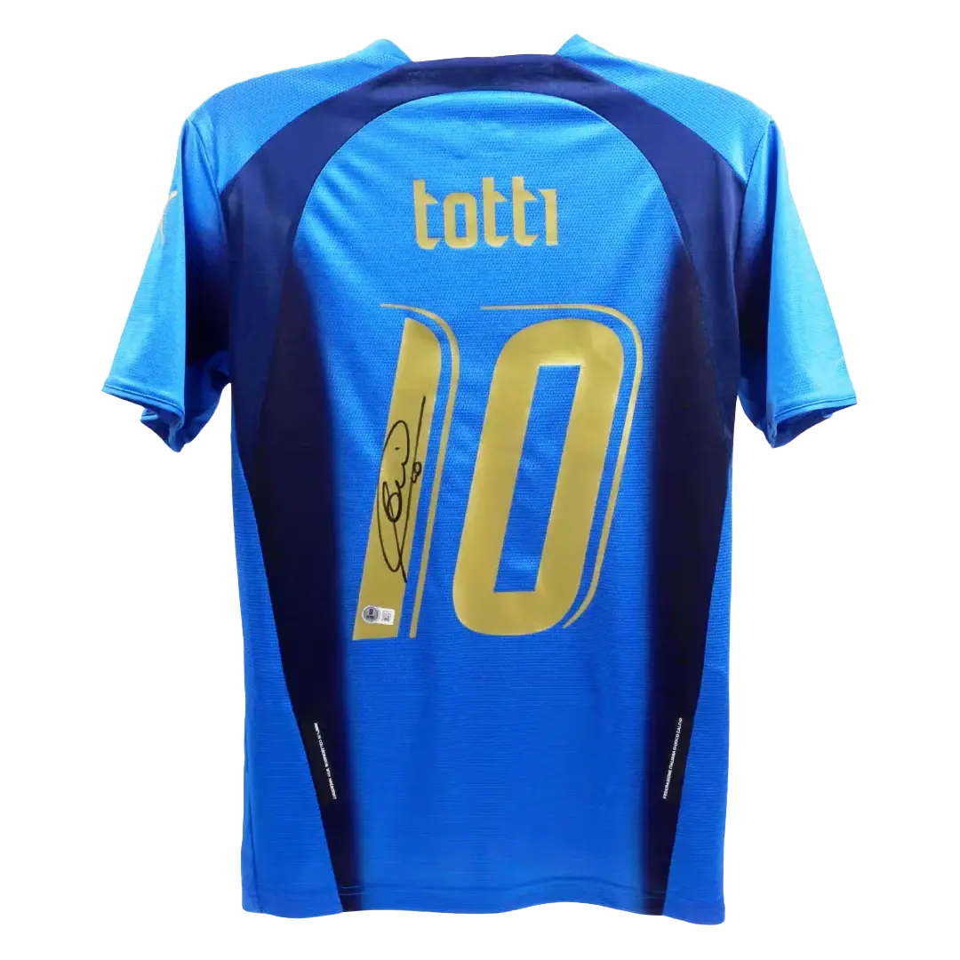 Maillot Italie 2006 signé par Francesco Totti
