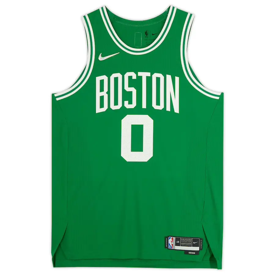 Miniature : Maillot basket NBA Boston Celtics 2022 Icon authentic signé par Jayson Tatum