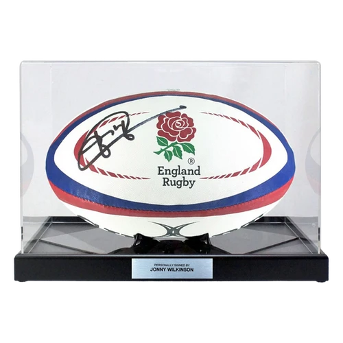 Maillot De Rugby Angleterre Signé Par Robinson, Wilkinson & Johnson - Pièce Collector !