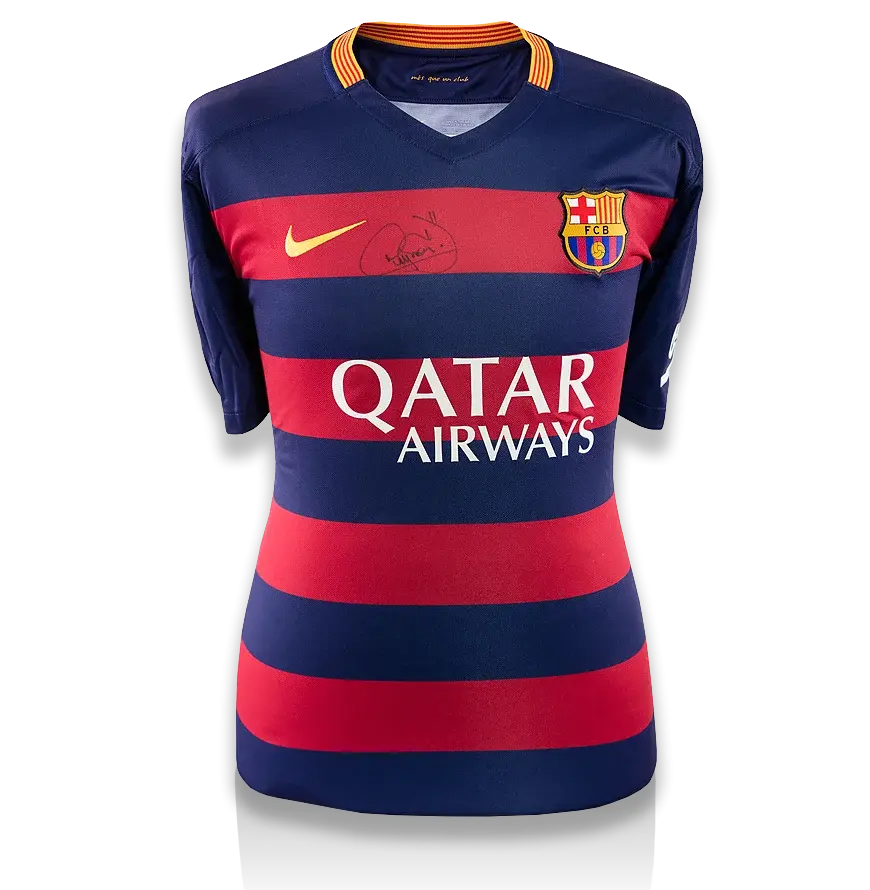 Miniature : Maillot FC Barcelone 2016 signé par Neymar Jr