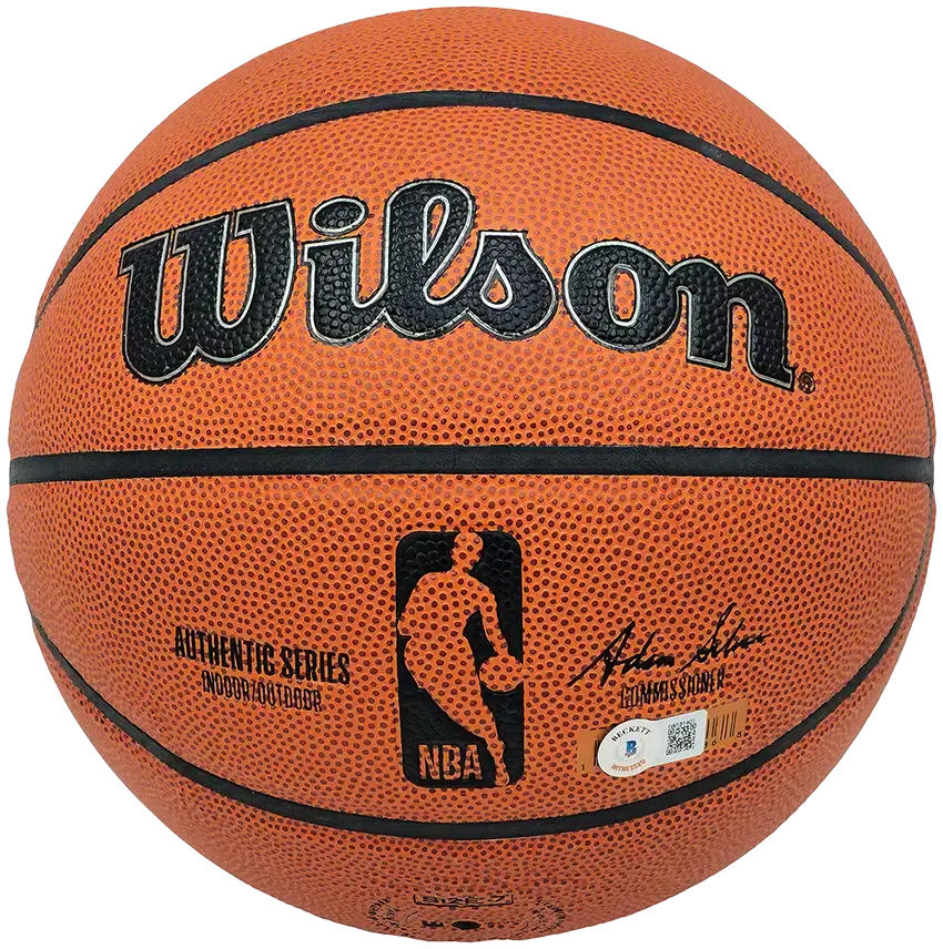 Miniature : Ballon basket NBA Wilson Authentic I/O signé par Tony Parker
