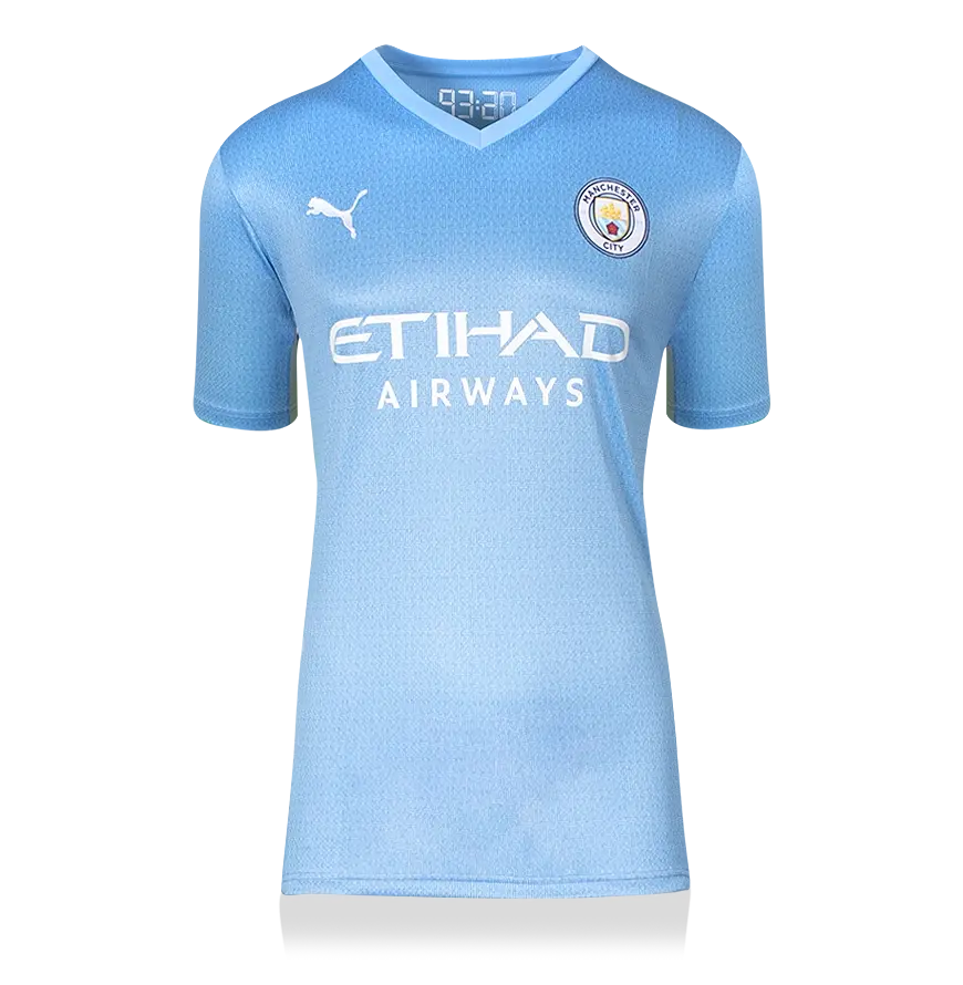 Miniature : Maillot Manchester City 2022 signé par Jack Grealish et encadré MCFC Officiel