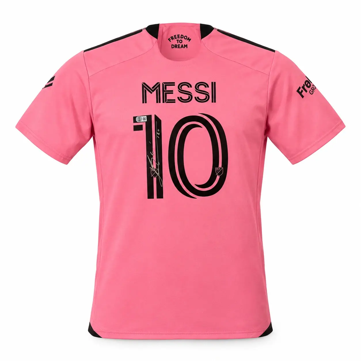 Maillot Inter Miami 2024 signé par Lionel Messi