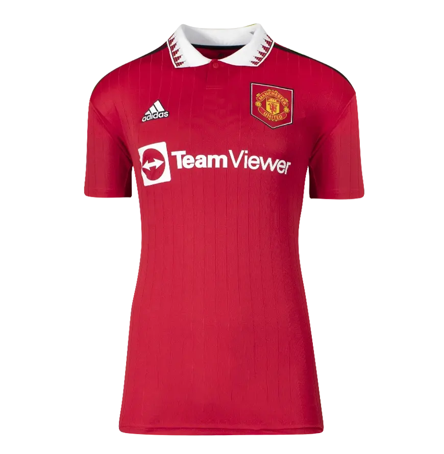 Miniature : Maillot Manchester United 2023 signé par Bruno Fernandes et encadré