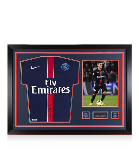 Maillot floqué Verratti PSG vintage (2018/19) - Vintage Football Area Maillot floqué Verratti PSG vintage (2018/19) - Vintage Football Area