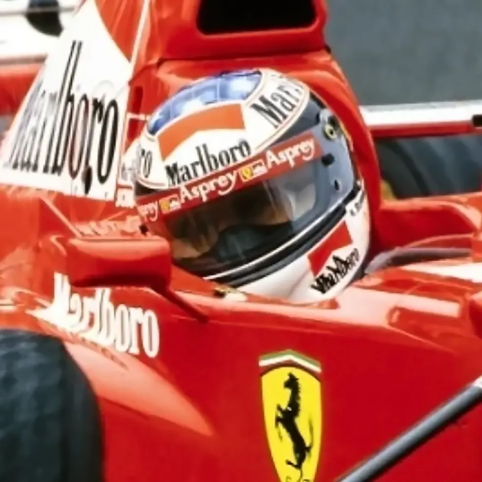 Miniature : Casque Scuderia Ferrari GP Suzuka 1998 replica 1:1 signé par Michael Schumacher