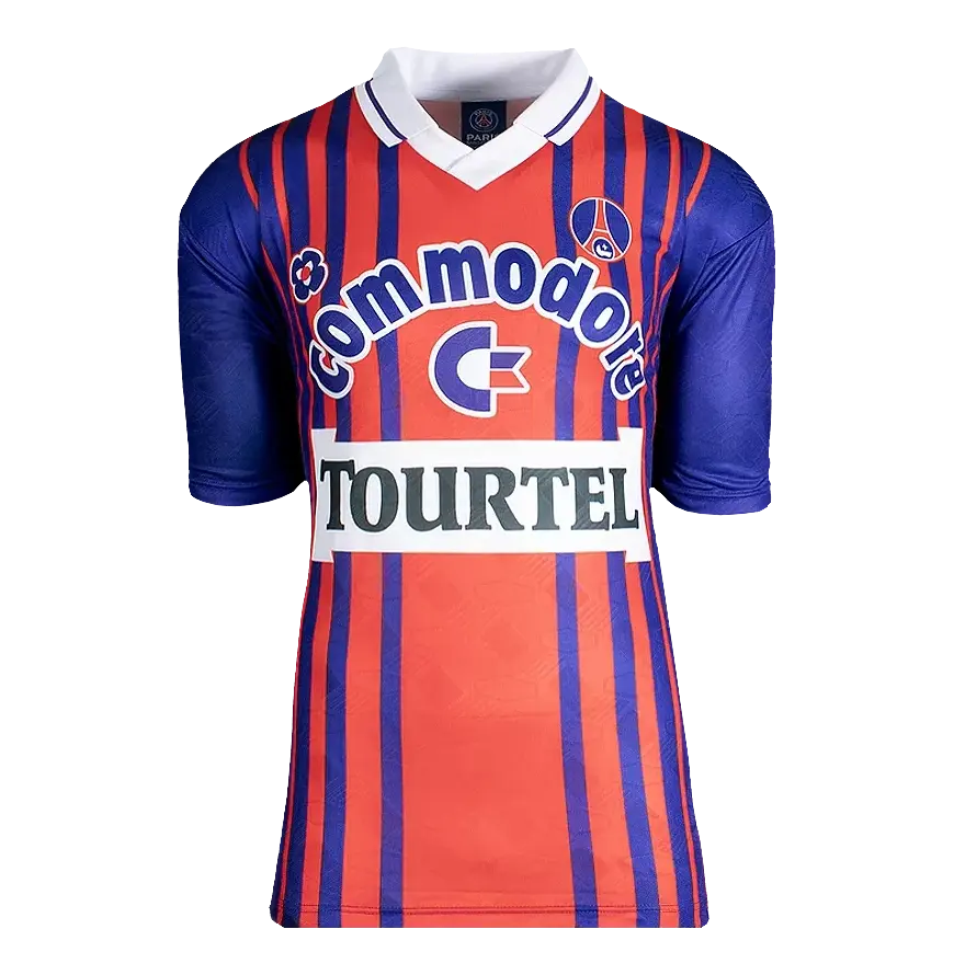 Miniature : Maillot PSG | Paris Saint Germain 1993 signé par George Weah
