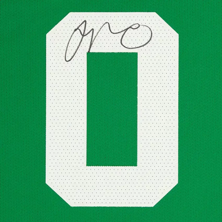 Miniature : Maillot basket NBA Boston Celtics 2022 Icon authentic signé par Jayson Tatum