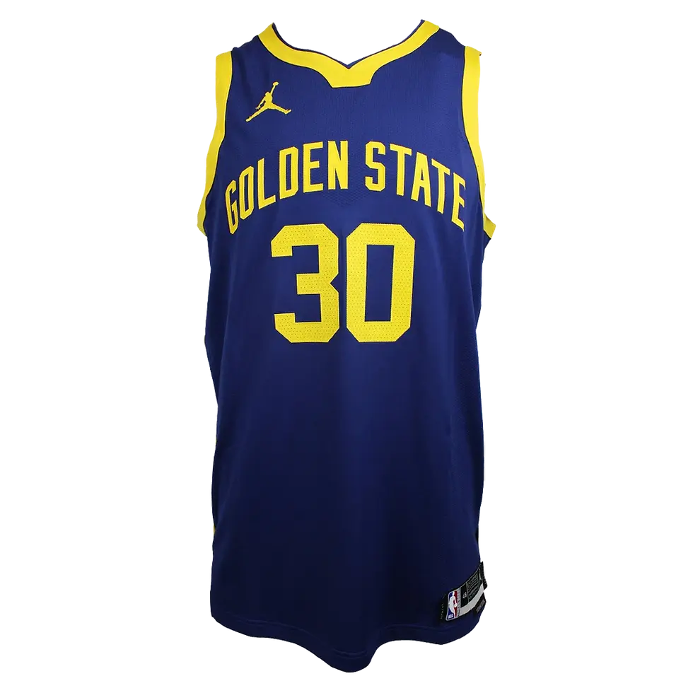 Miniature : Maillot NBA Golden State Warriors 2023 Statement authentic signé Stephen Curry