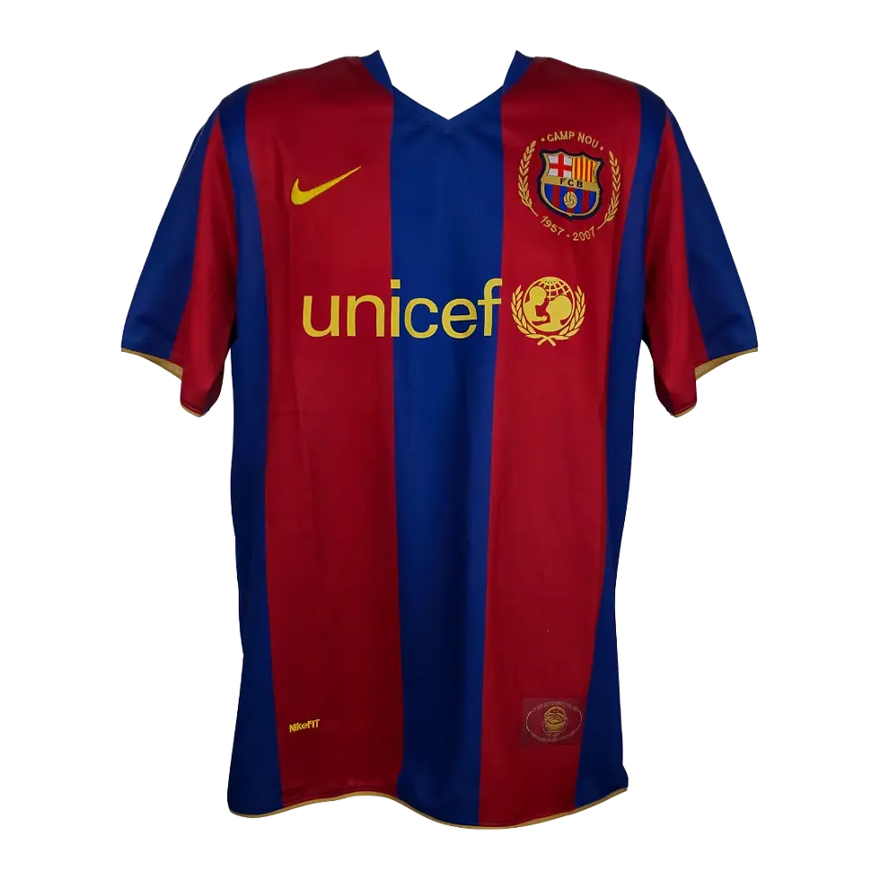 Miniature : Maillot FC Barcelone 2008 signé par Ronaldinho