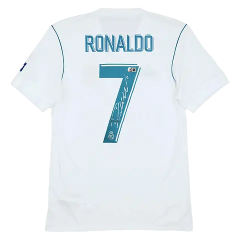 2002-03 Real Madrid Maillot Coton ML 'Signé' - 8/10 - (L 2002-03 Real Madrid Maillot Coton ML 'Signé' - 8/10 - (L