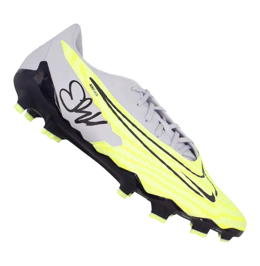 Miniature : Chaussure Nike signée par Erling Haaland sous vitrine Manchester City