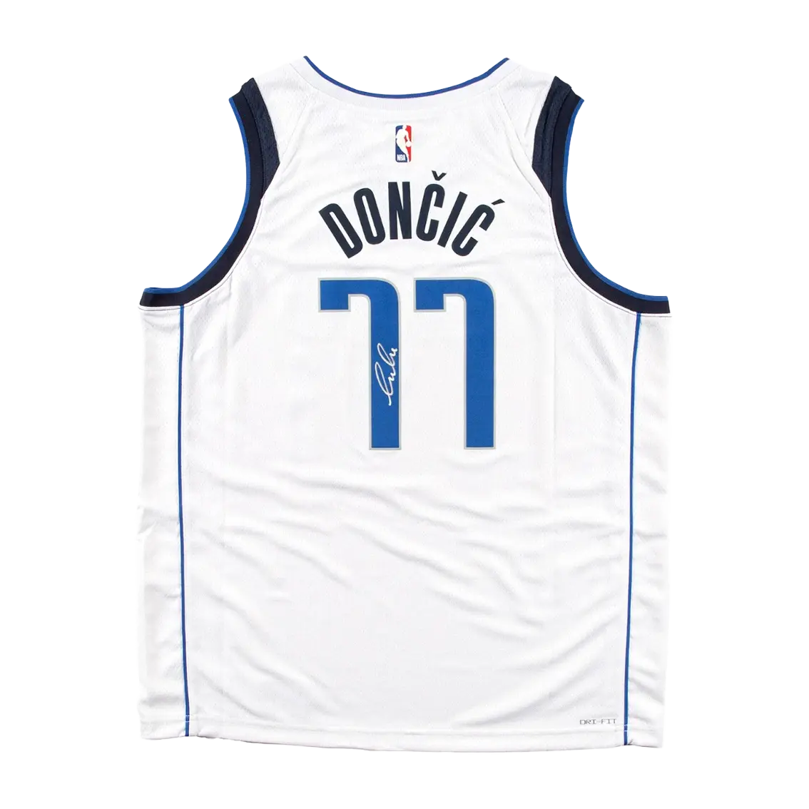 Maillot basket NBA Dallas Mavericks 2022 Association swingman signé Luka Doncic