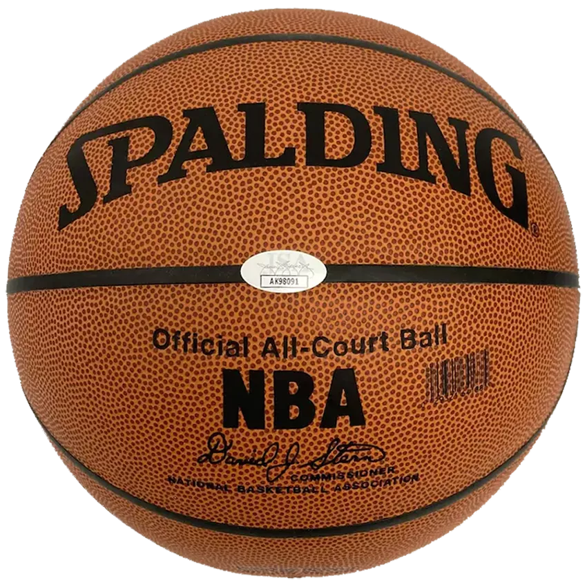 Thumbnail: Ballon basket NBA Spalding All Court officiel signé par Scottie Pippen