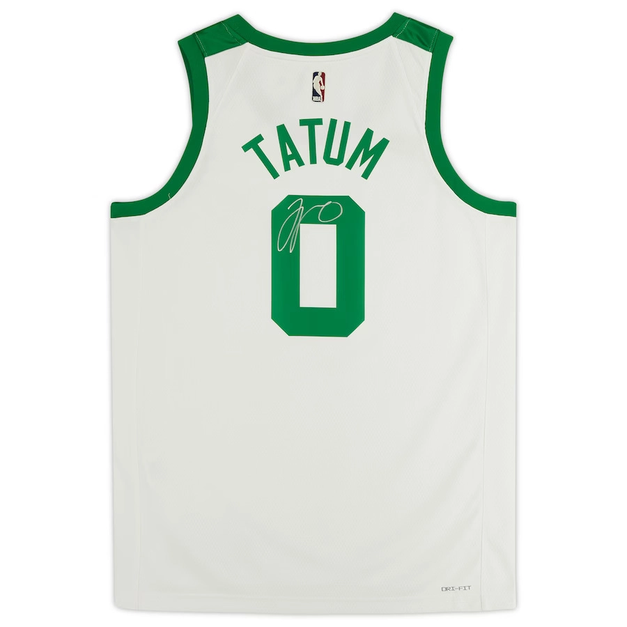 Maillot NBA Boston Celtics Year 0 swingman signé par Jayson Tatum