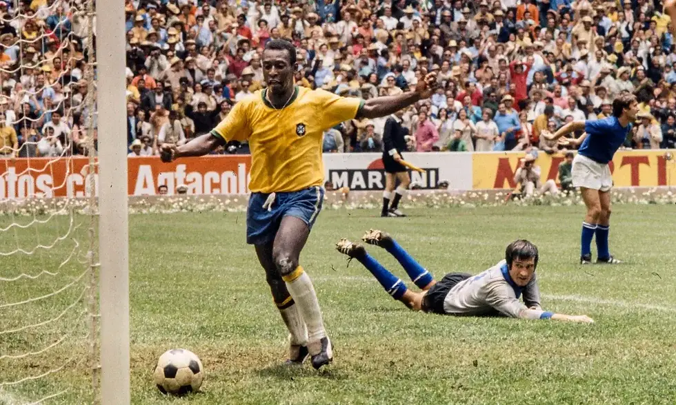 Miniature : Ballon 1970 finale replica signé par Pelé