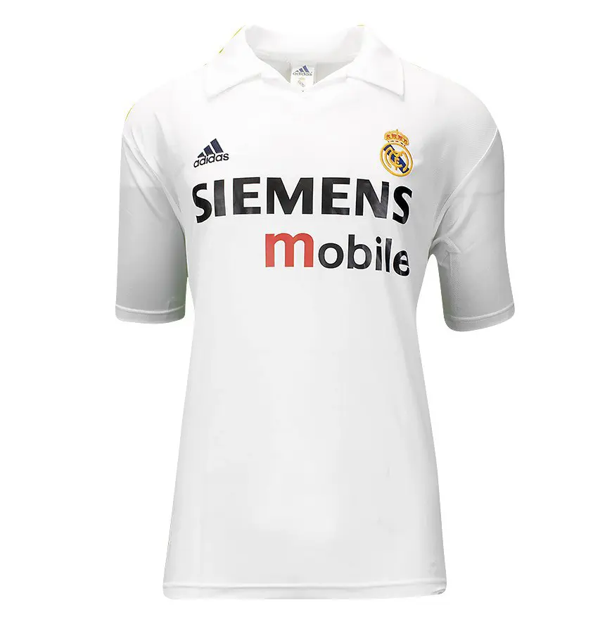 Miniature : Maillot Real Madrid 2002 signé par Zinédine Zidane