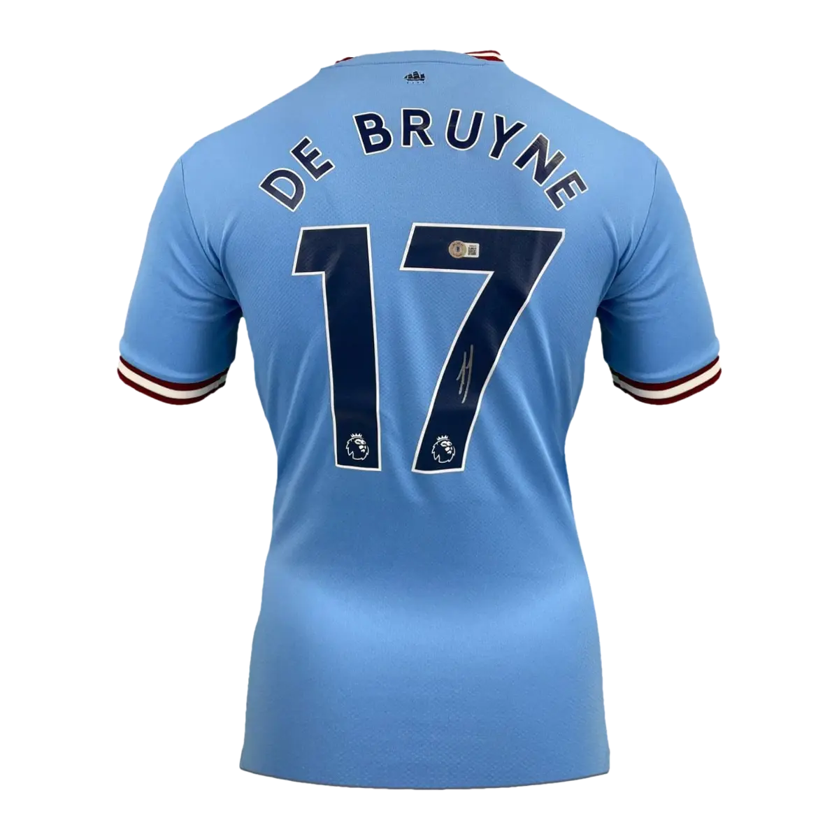 Maillot Manchester City 2023 signé par Kevin De Bruyne