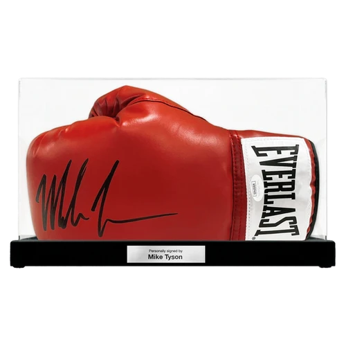 Gant de boxe signé par Lennox Lewis - FR Gant de boxe signé par Lennox Lewis - FR