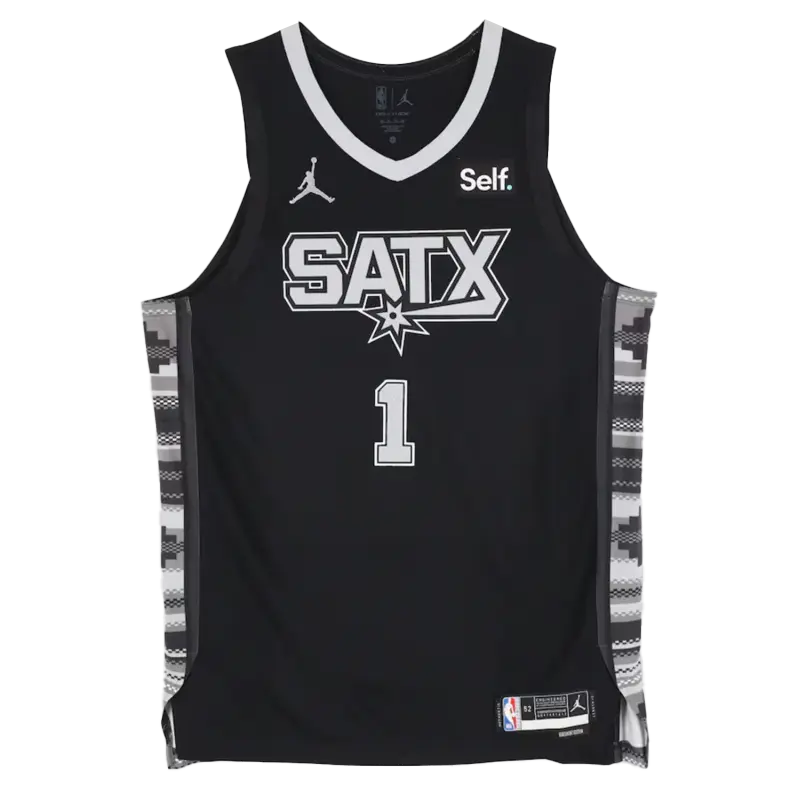 Miniature : Maillot San Antonio Spurs 2024 Statement authentic signé par Victor Wembanyama