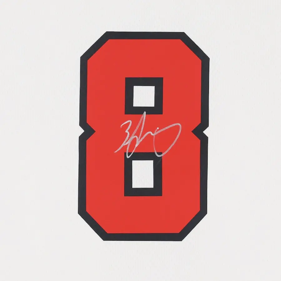 Miniature : Maillot basket NBA Chicago Bulls Association swingman signé par Zach LaVine