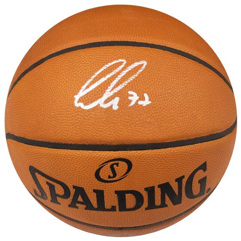 Ballon basket NBA Spalding Game Ball officiel signé par Luka Doncic